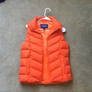 BRAND NEW Orange Women’s Land’s End Vest.